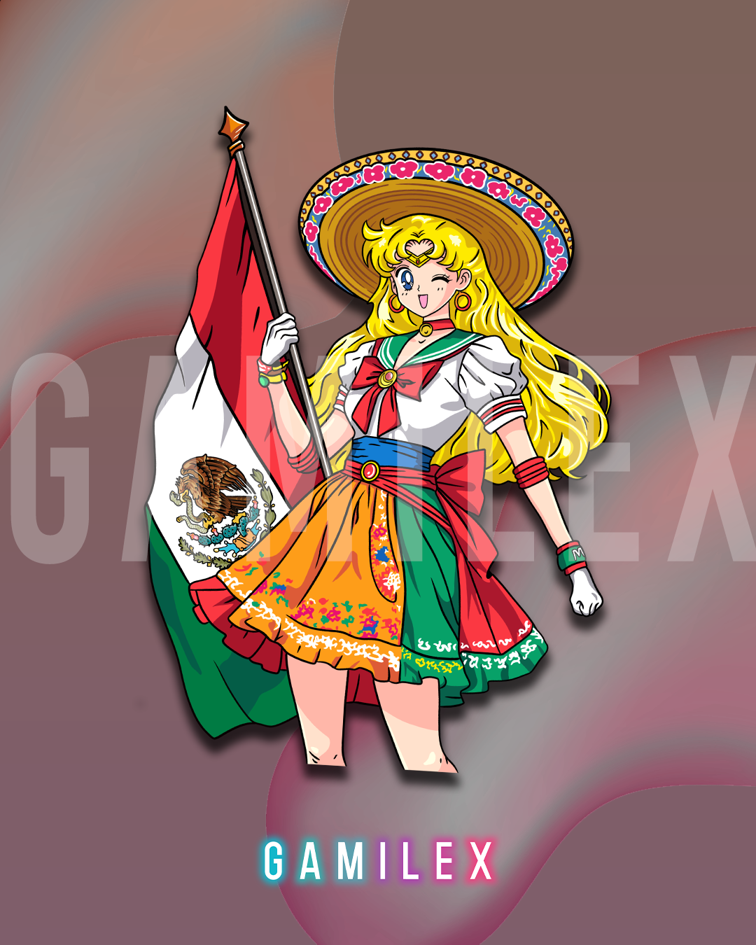 Mexico flag SM