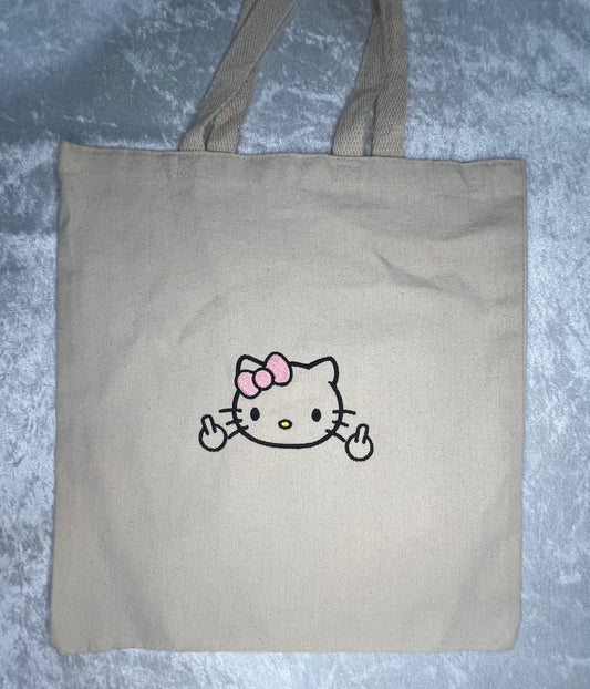 Flipping Kitty -TOTE BAG