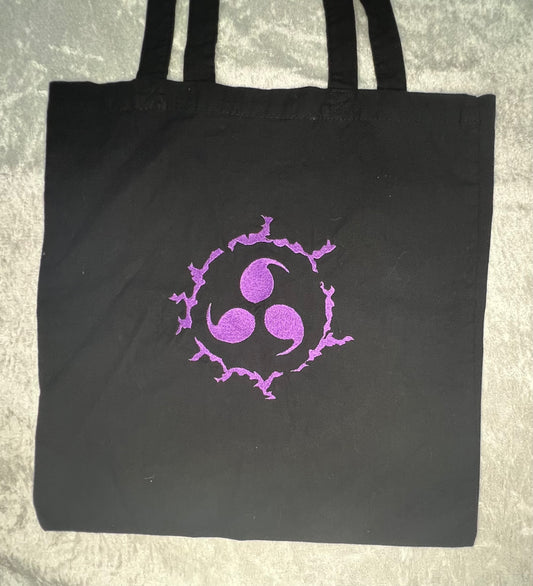 Purple curse-TOTE BAG