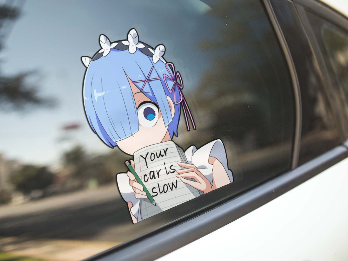 Slow Car Blue Twin