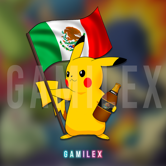 Mexico Flag Pika