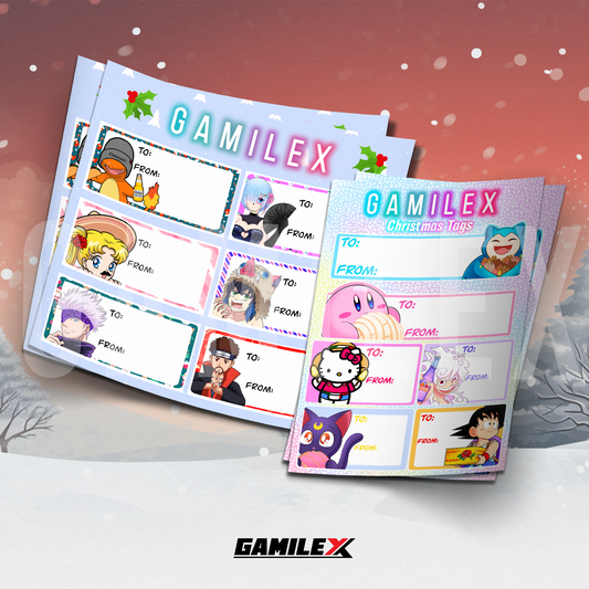 Xmas TAGS SET