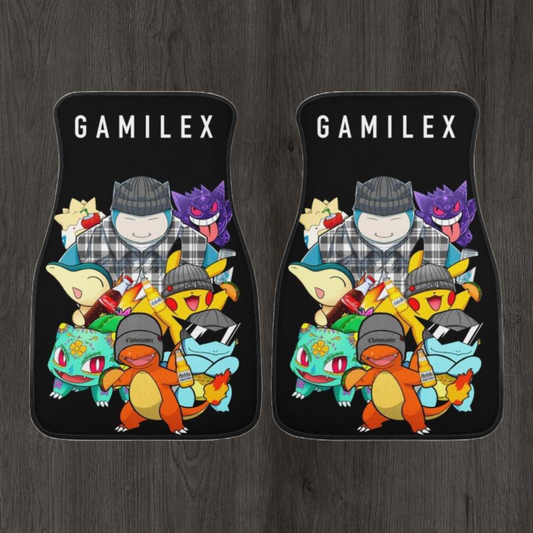 PRE ORDER - PokeFoo Car Mats PAIR